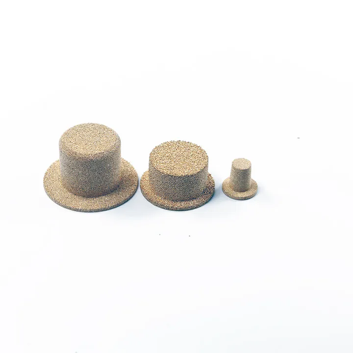  Sintered Bronze Filter - BRONZE FILTER CAP 3.18X6.15X12.7 35MICRON , Tamaño: 6.15