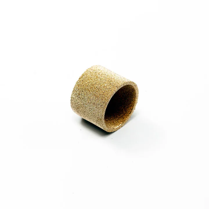 BRONZE FILTER CAP 23X32X19.5 120MICRON  BF23293235195 Sintered Cap Filter - BRONZE FILTER CAP 23X32X19.5 120MICRON 