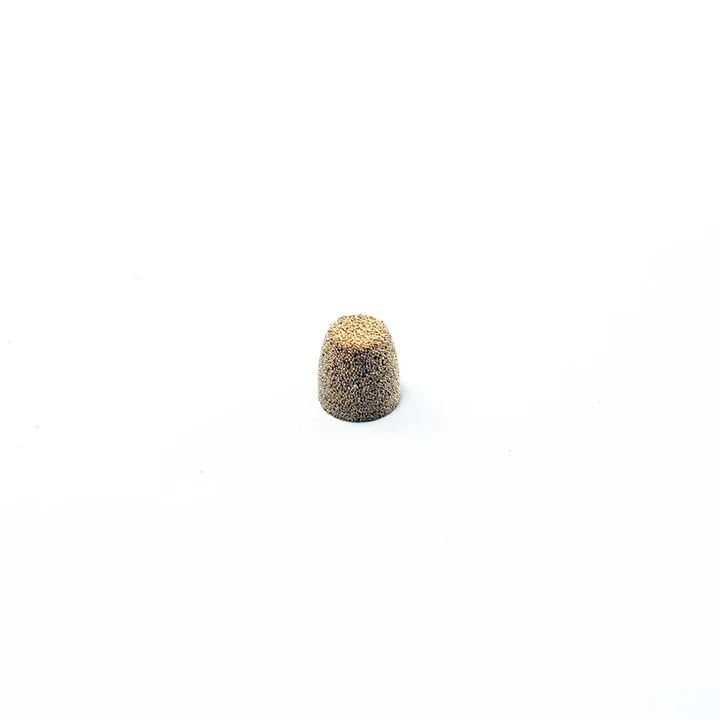  Bronze Brass Powder Filter - BRONZE FILTER CONE 6X10 50MICRON 