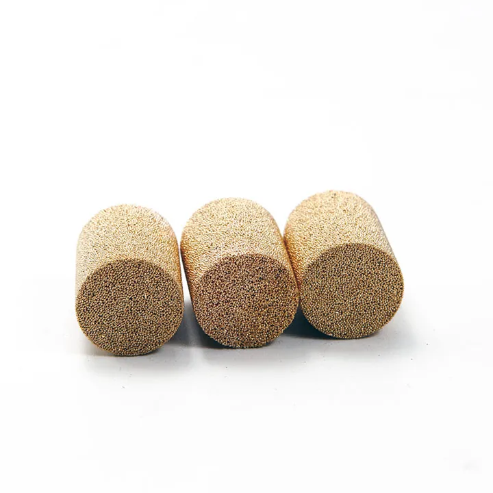 BRONZE FILTER CONE 8X10 50MICRON  BFD810M50 Sintered Brass Filter - BRONZE FILTER CONE 8X10 50MICRON 