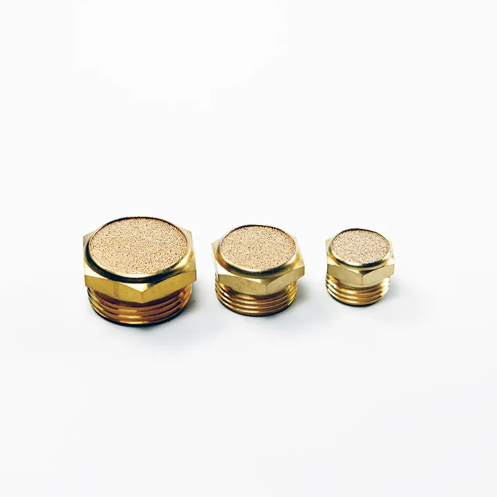 SINTERED BRONZE MUFFLER TYPE V-B 1/2 BSP