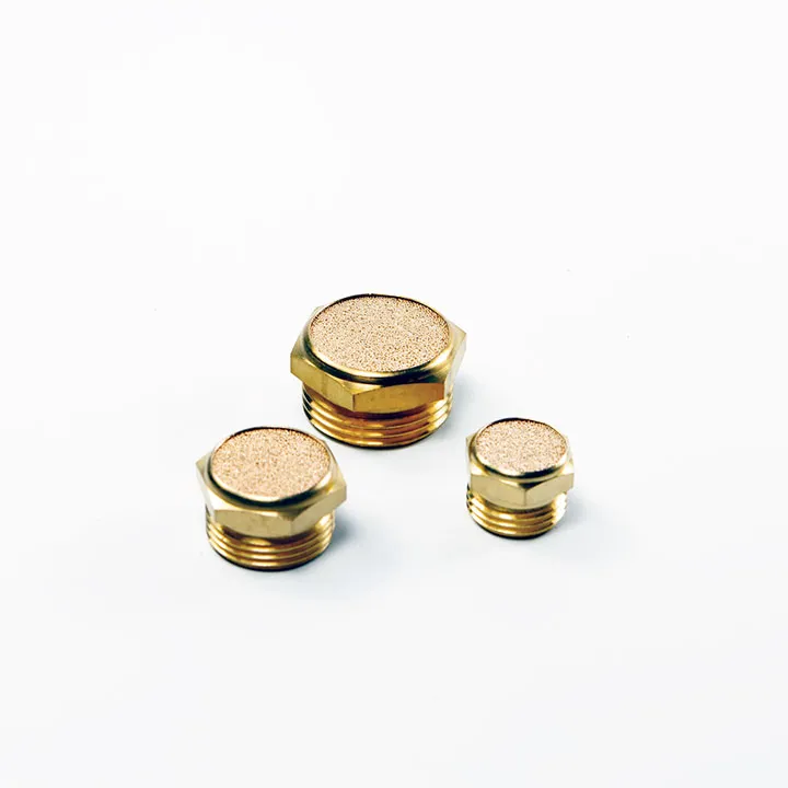 SINTERED BRONZE MUFFLER TYPE V-B 3/4 BSP