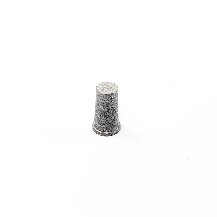  sintered porous metal filter - STEEL FILTER CAP 5X12.85X9.6 30MICRON, Dimensione: 8.6